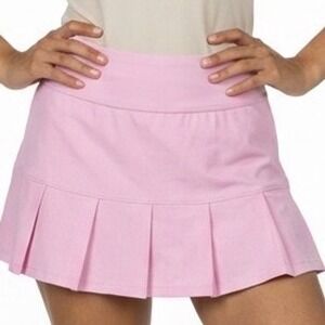 EUC Puma Pink Pleated Athletic Skort Athleisure Athletic Pickle Ball Tennis Golf